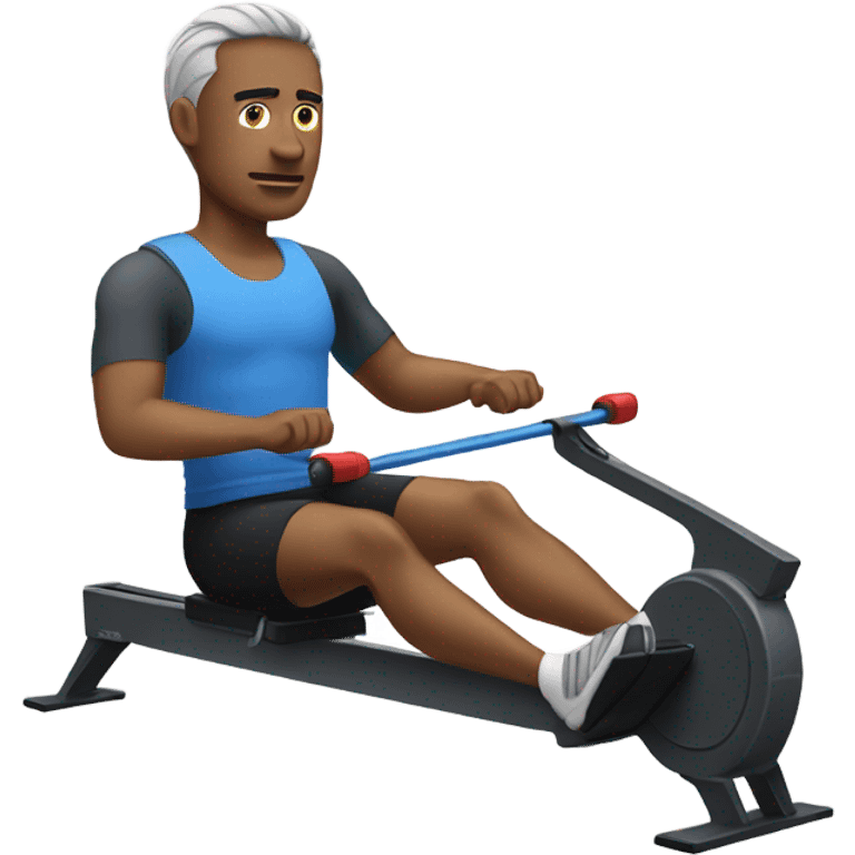 Man on Rowing machine emoji