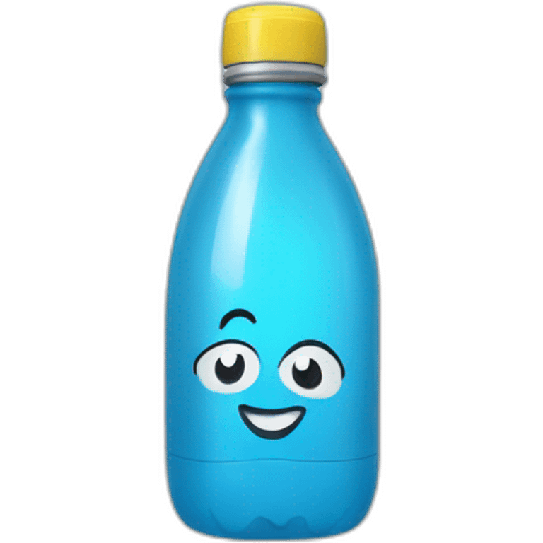 a dancing water bottle emoji