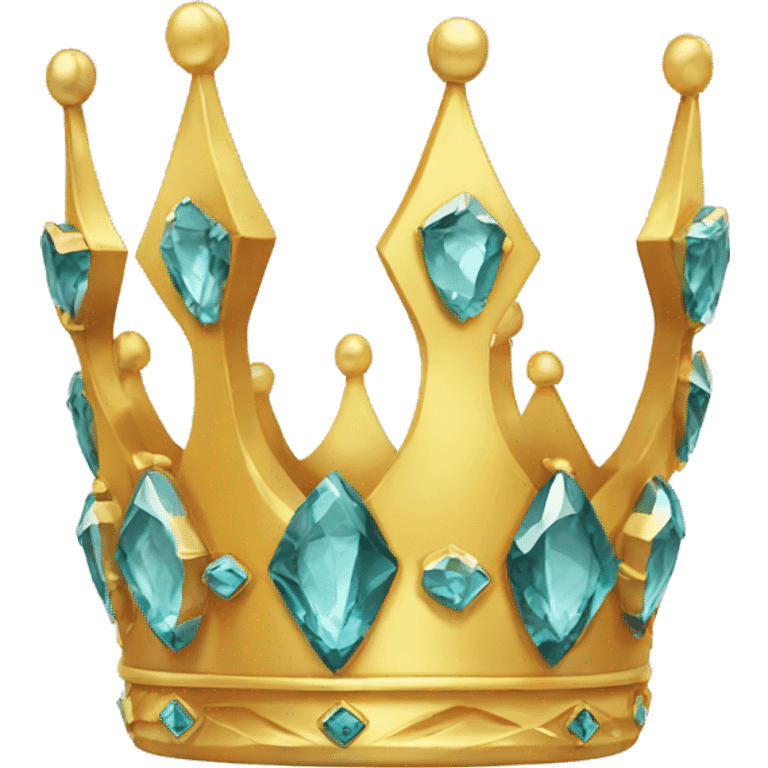 Gemstone crown emoji