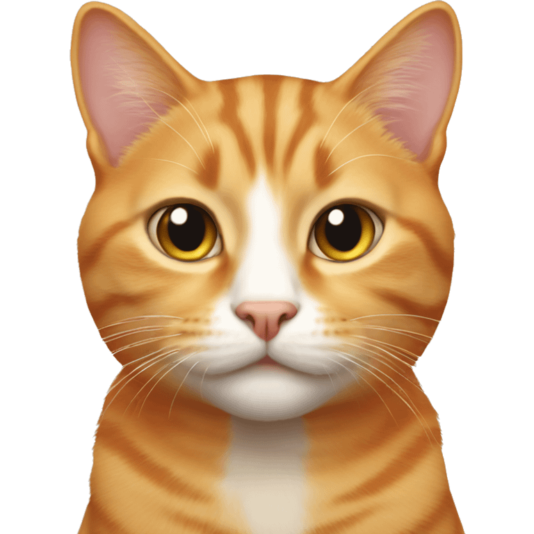 light orange tabby cat emoji