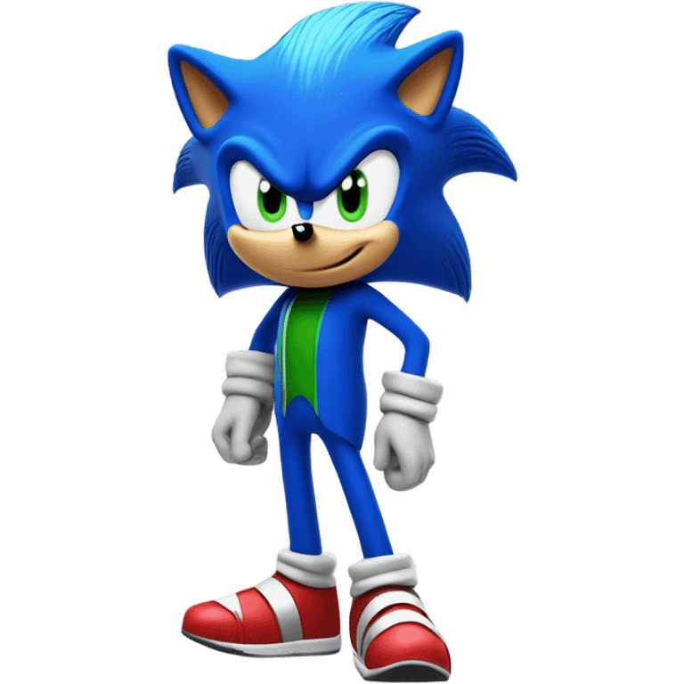 Sonic the hedgehog emoji