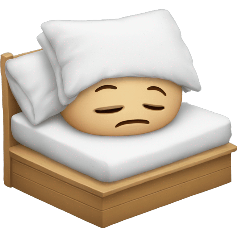 Sleeping, crying hungry emoji