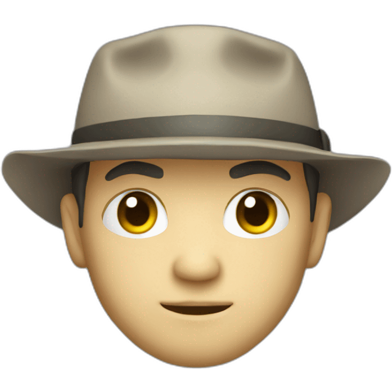 male chibi spy emoji