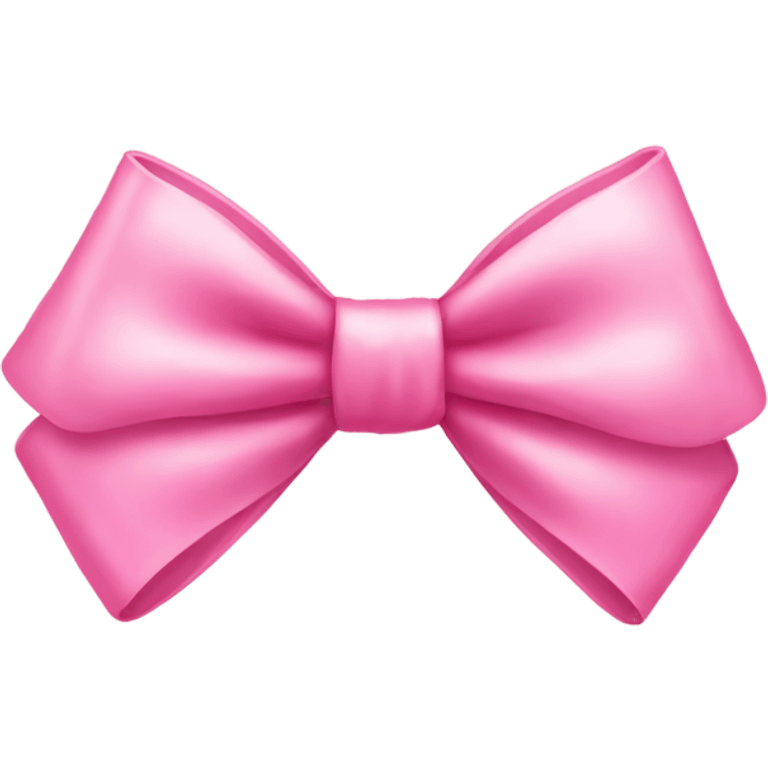 cute pink bow emoji