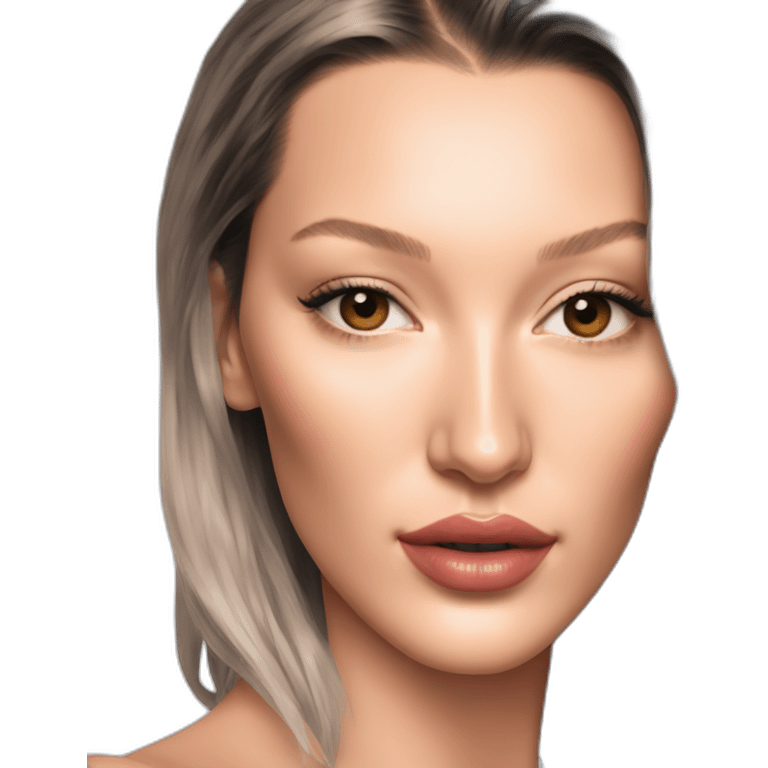 Bella hadid emoji