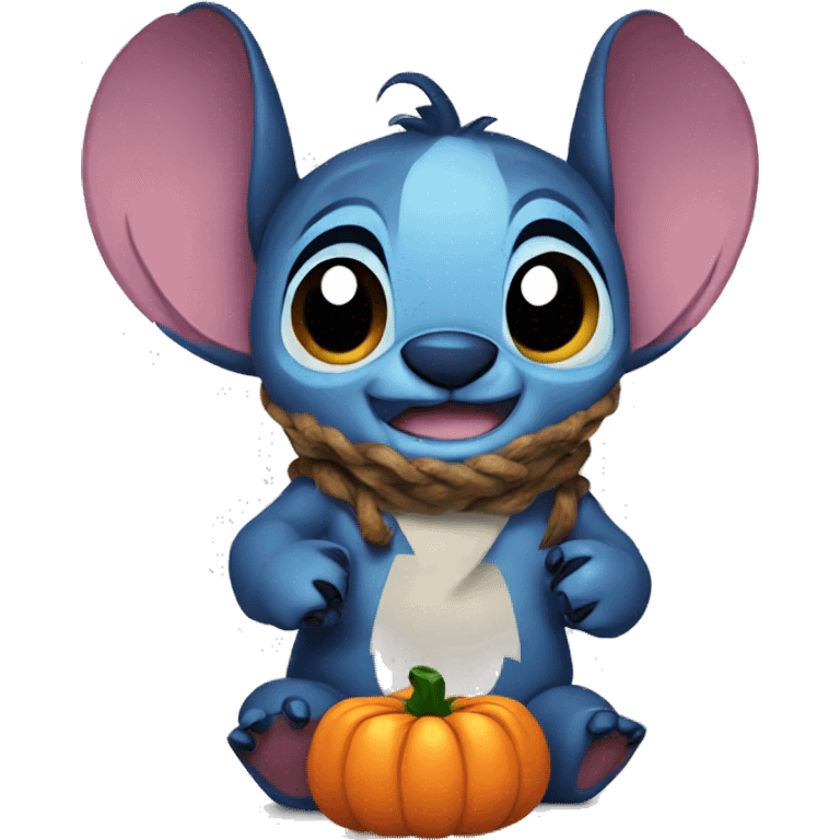 stitch halloween 🎃 emoji