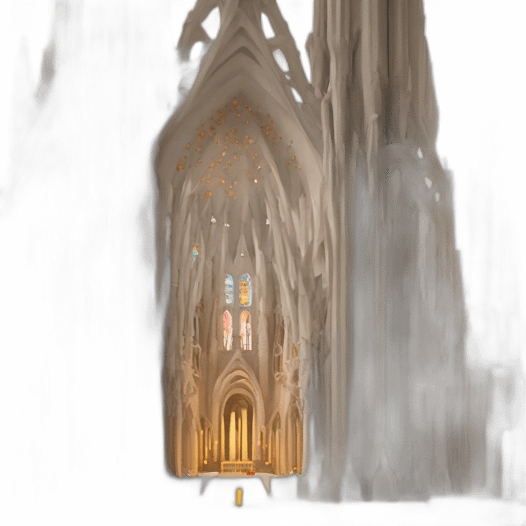 Iglesia La sagrada familia emoji