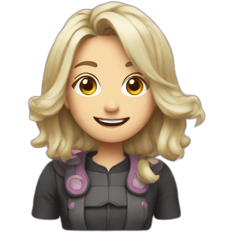 Eva elfie  emoji