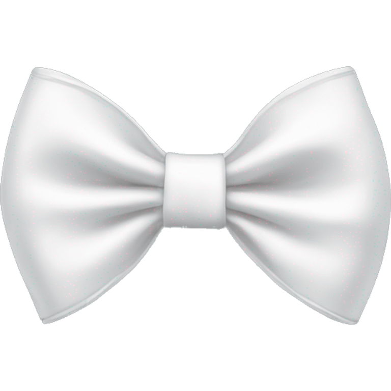 White bow emoji