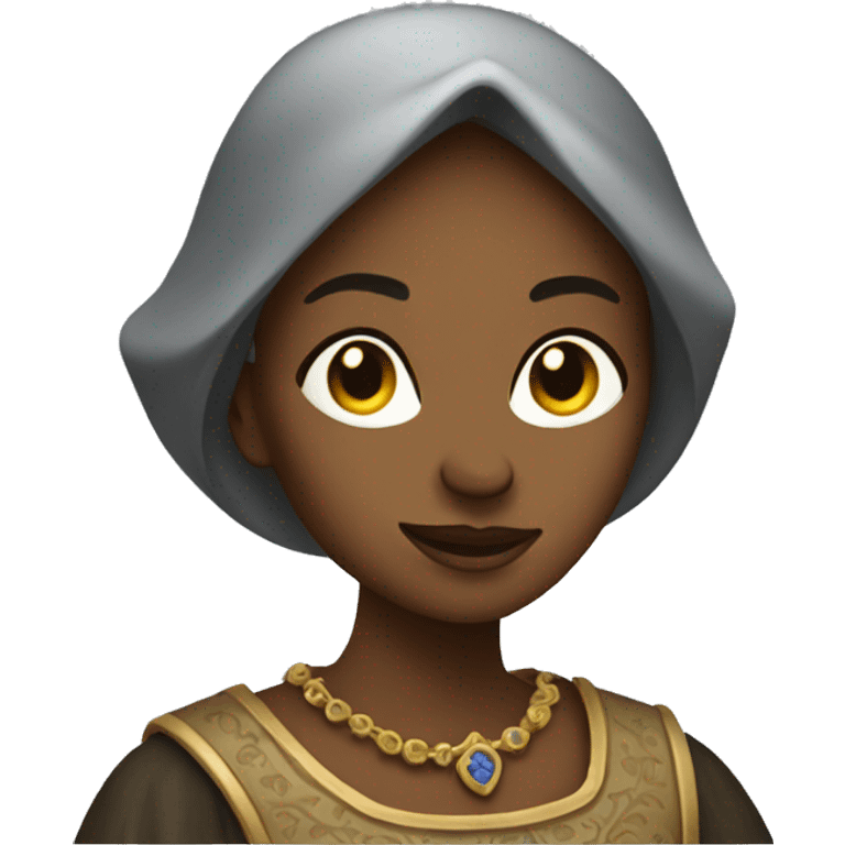 medieval woman rich emoji