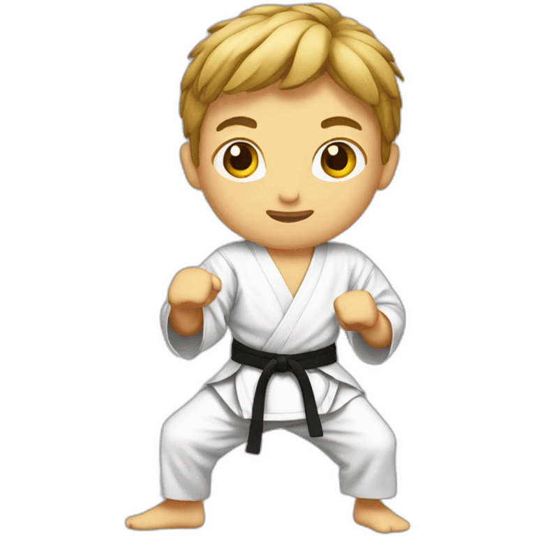 Karate boy emoji