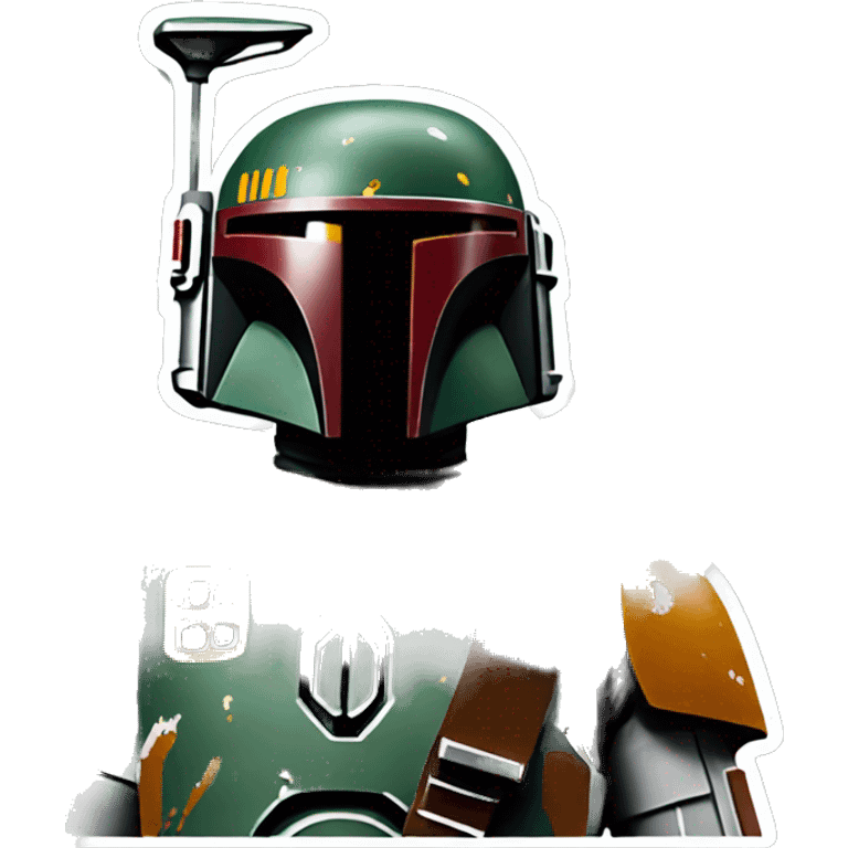 star wars boba fett emoji