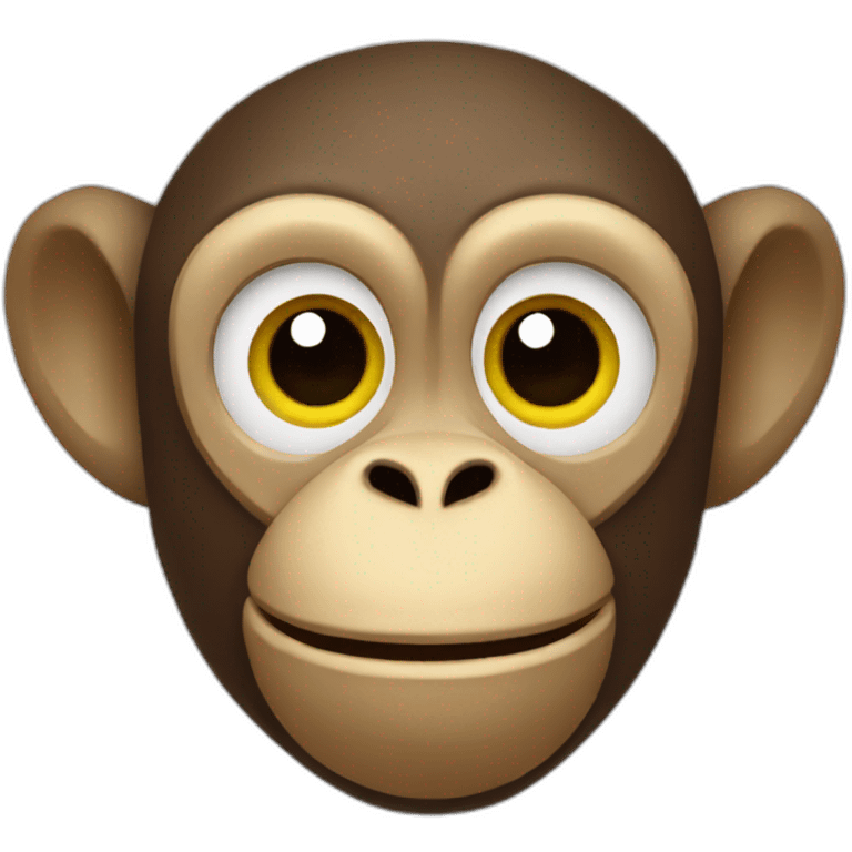 Monkey-eat-banana emoji