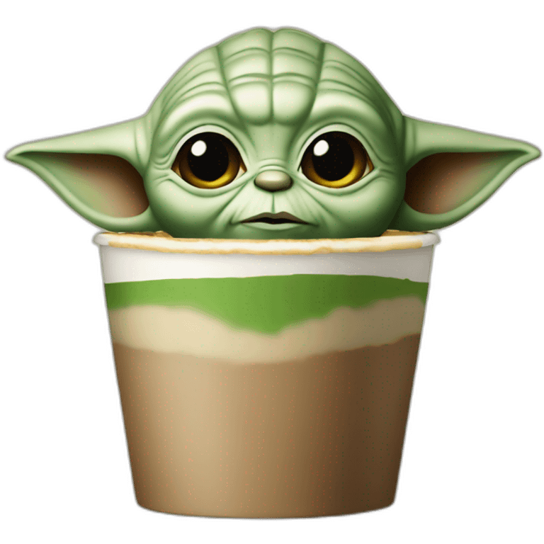 Yoda Starbucks emoji