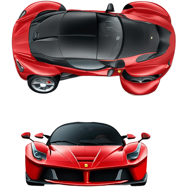 ferrari la ferrari emoji