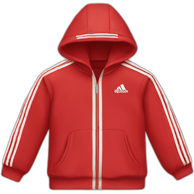 adidas red tracksuit emoji