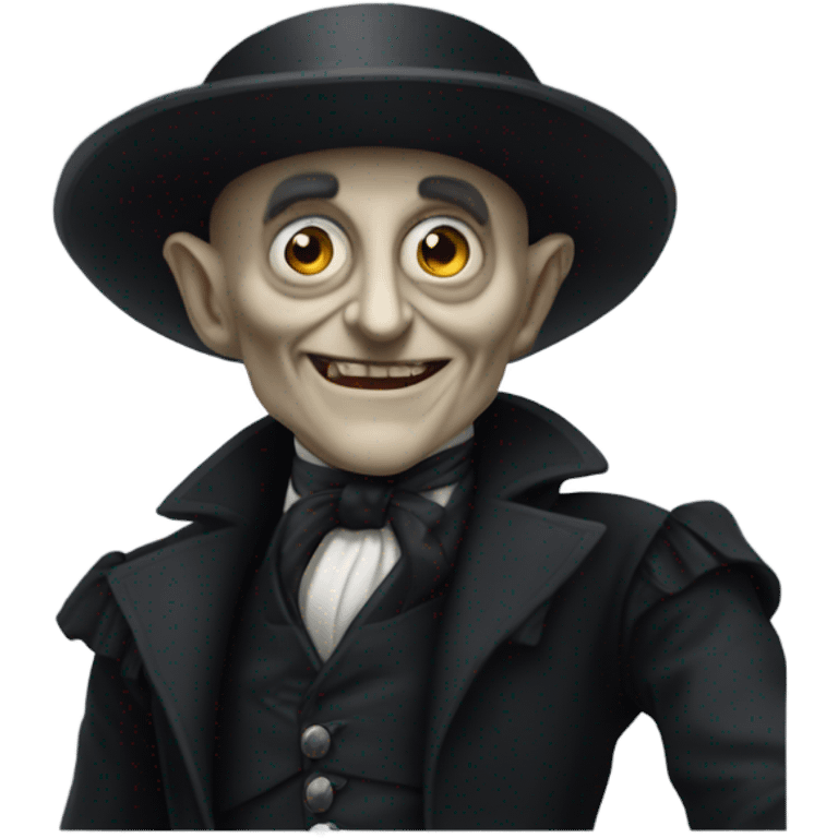 Count orlok with a 3rd leg emoji