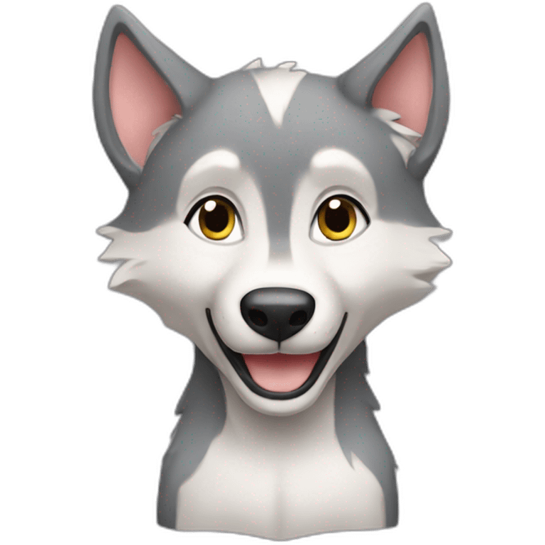 bébé loup emoji