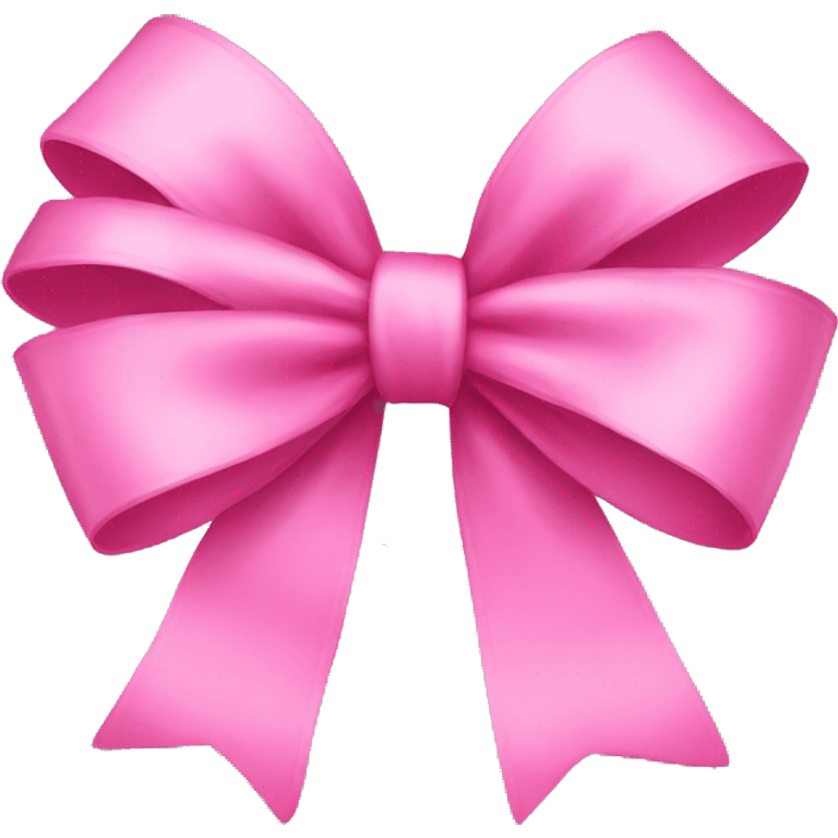 Pink bow emoji