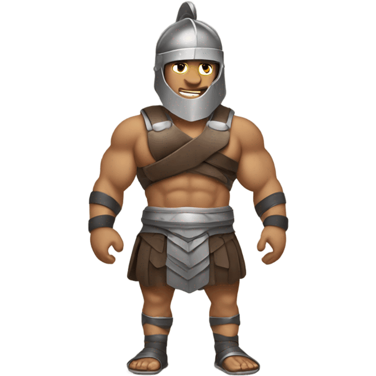 Gladiator wearing workout clothes  emoji