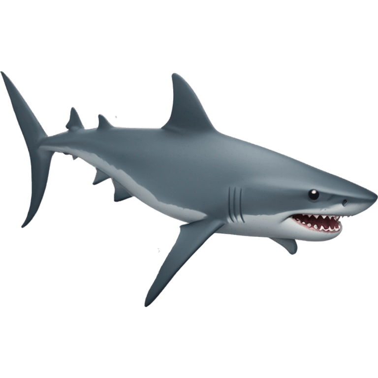 shark with topha emoji