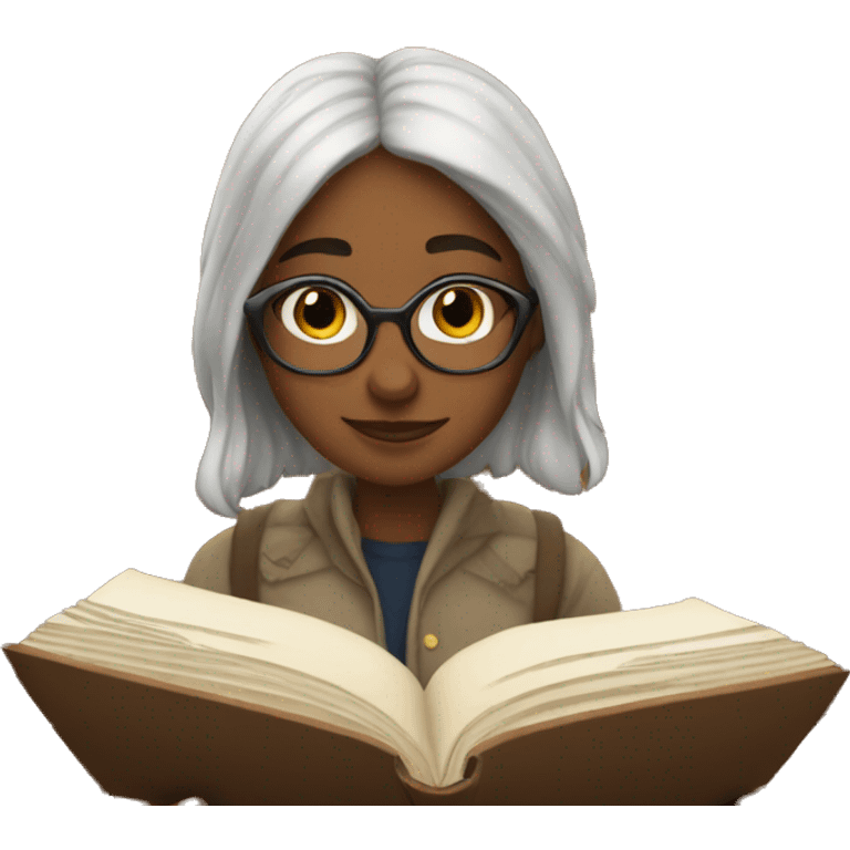 Book Girl emoji