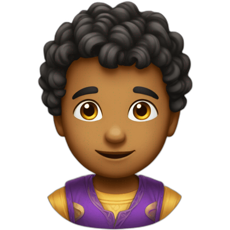 Baby Aladin Genius emoji