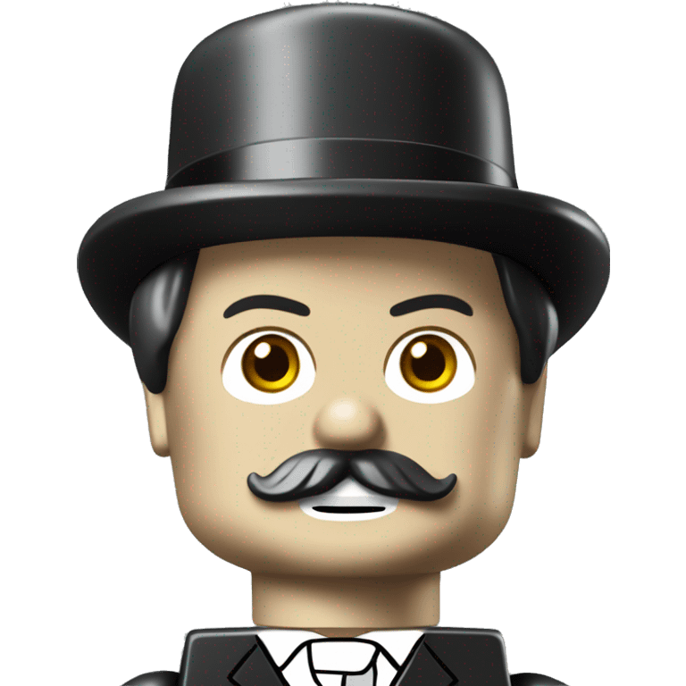 Charles Chaplin lego full body emoji