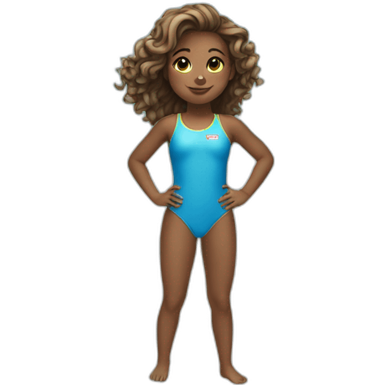 Girl maillot emoji