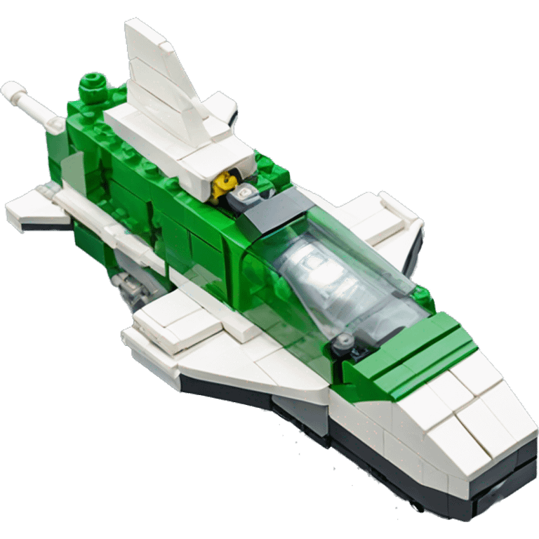 Lego.Planet Express spacecraft fr-s emoji