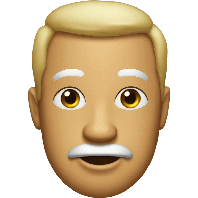 president of potato country (he is potato) emoji