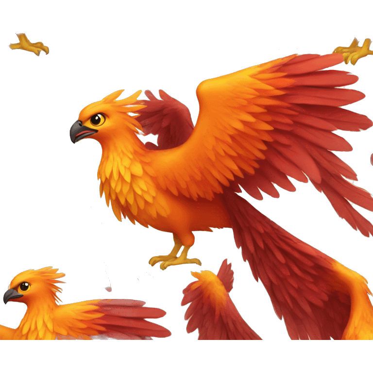 Phoenix bird emoji