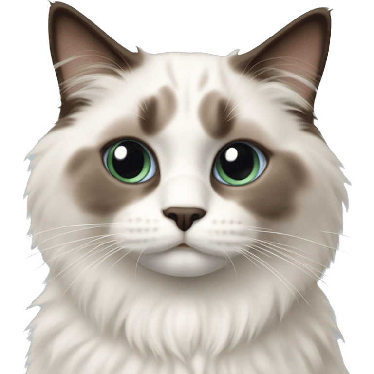 Ragdoll cat emoji