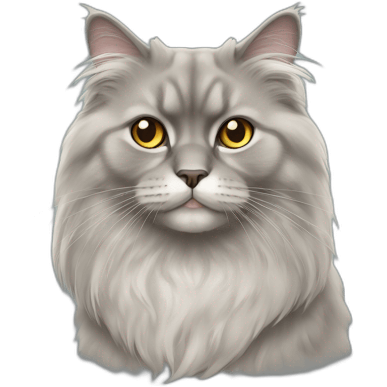 British longhair cat emoji