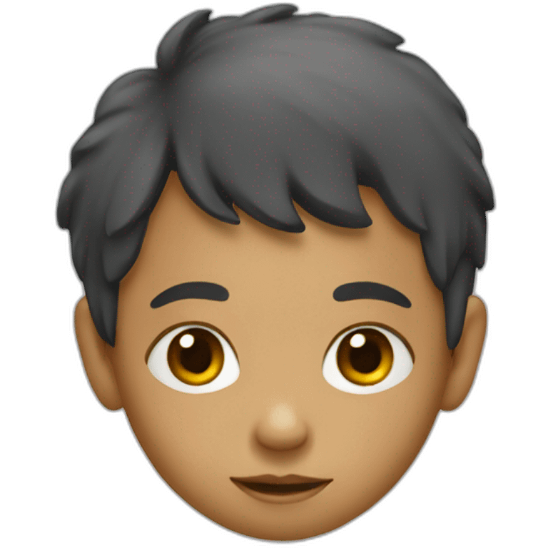 a small poor child emoji