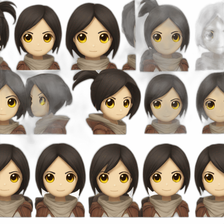 Mikasa Ackerman emoji