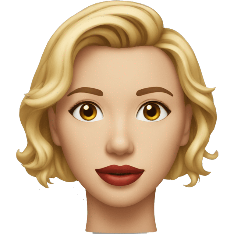 Scarlett Johansson emoji