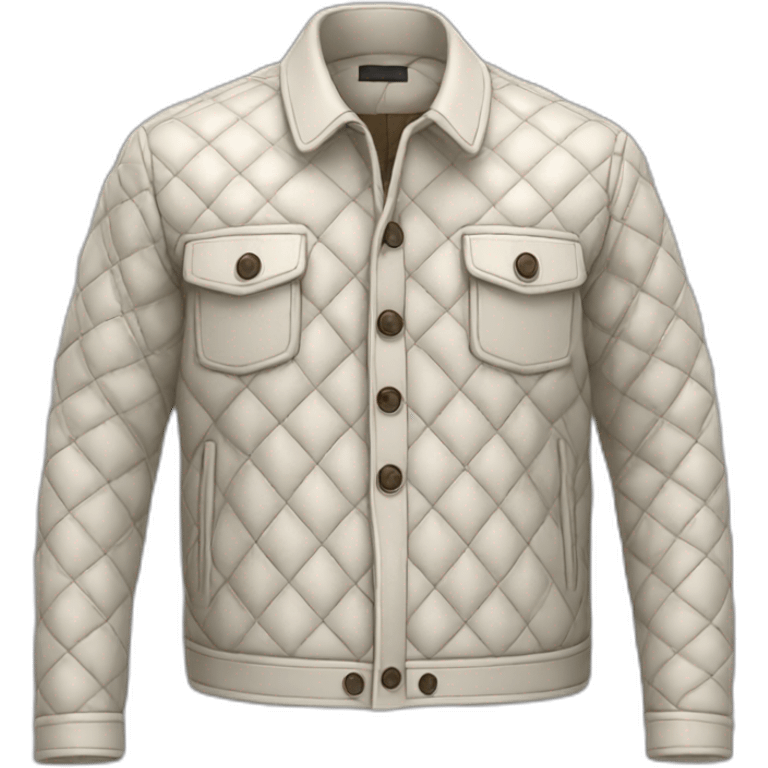 quilted veste for men emoji