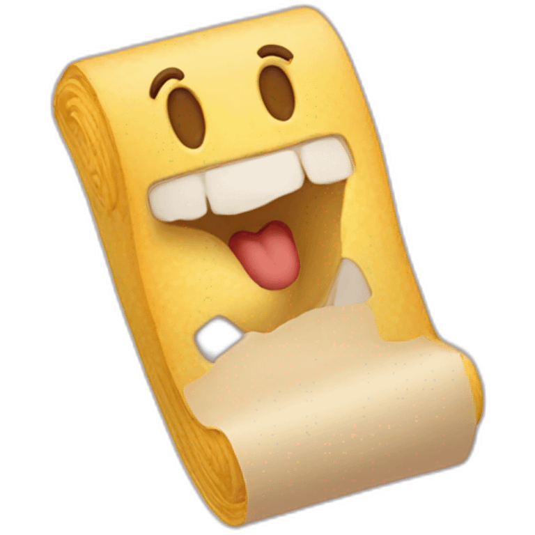 These letters Bom dia emoji