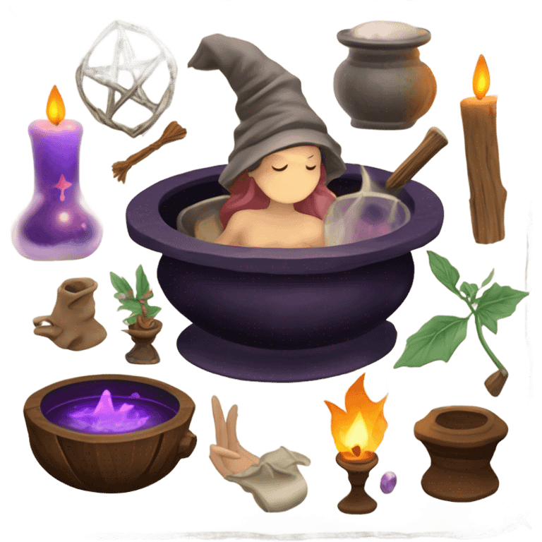 Witch crafts emoji