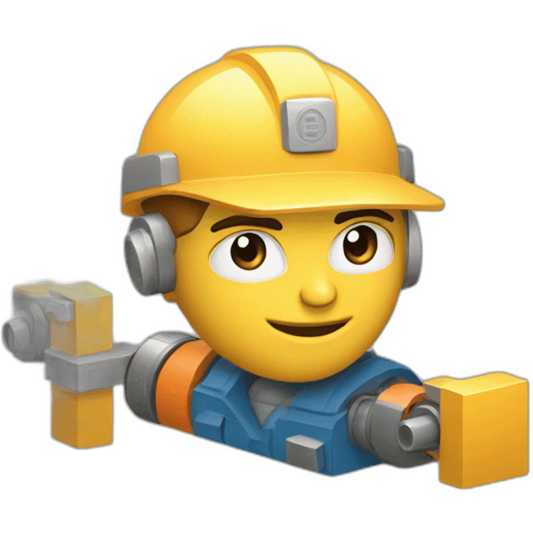 isometric freelance fabricator emoji