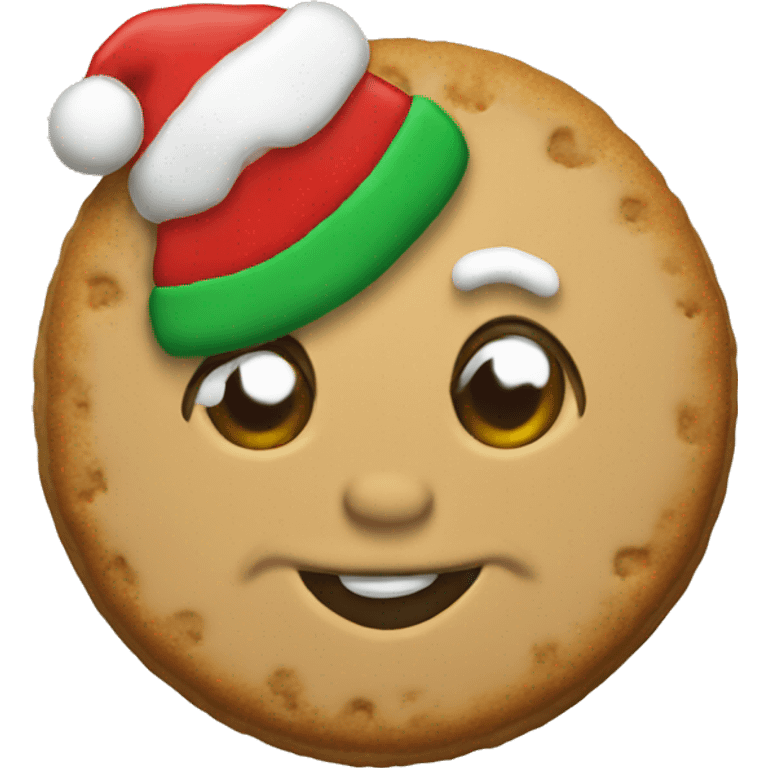 christmas cookie emoji