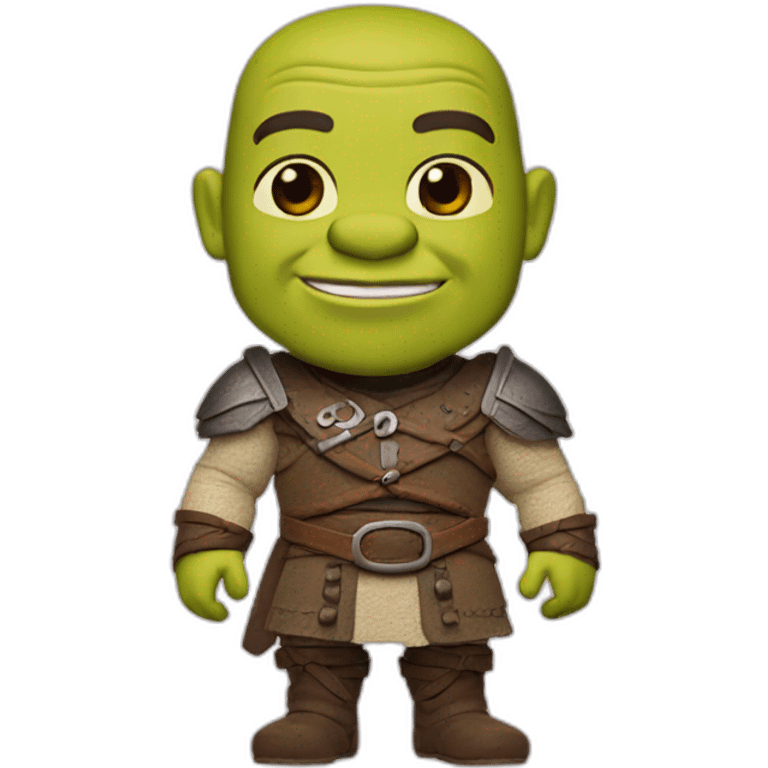 Funko Pop Figure Shrek emoji