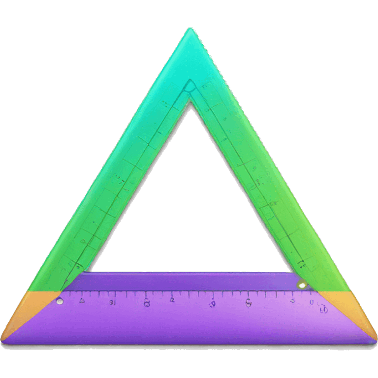 TRIANGLE RULER emoji