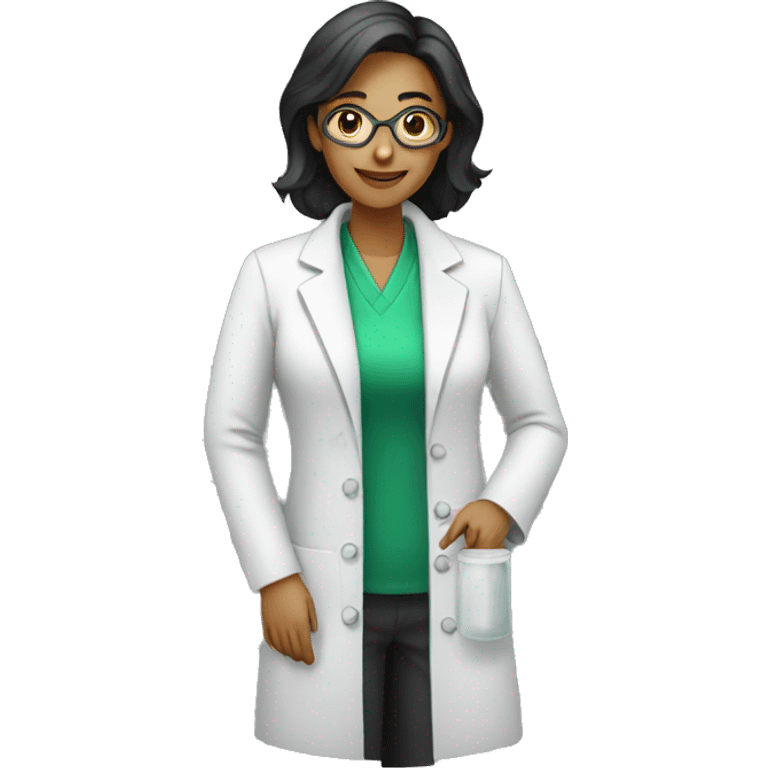 Woman chemist emoji