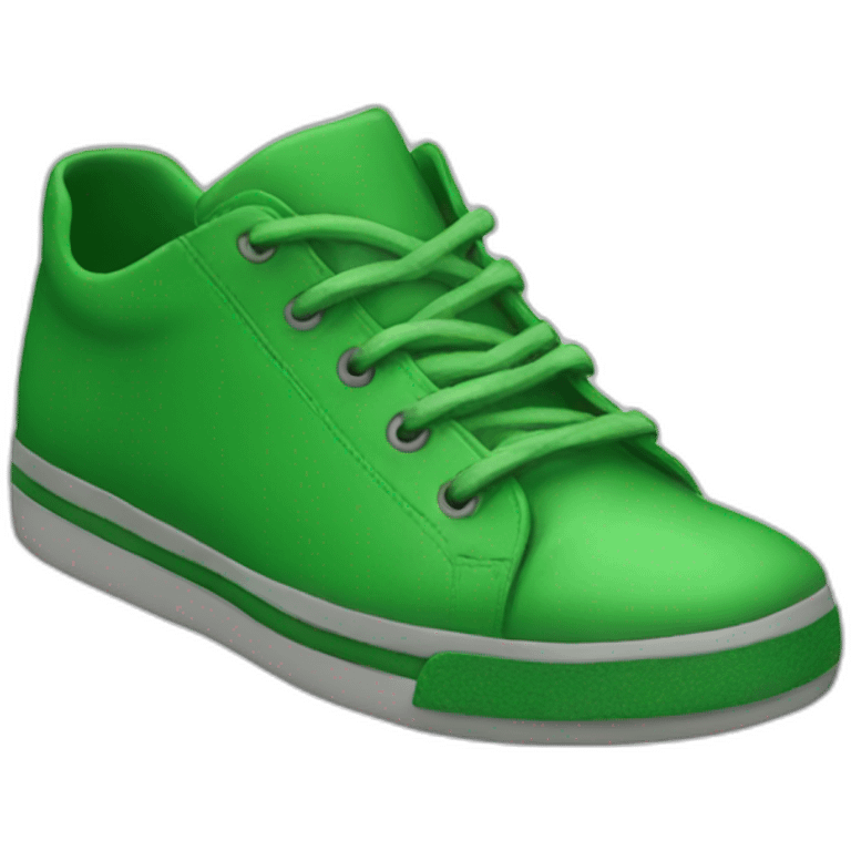 green shoes emoji