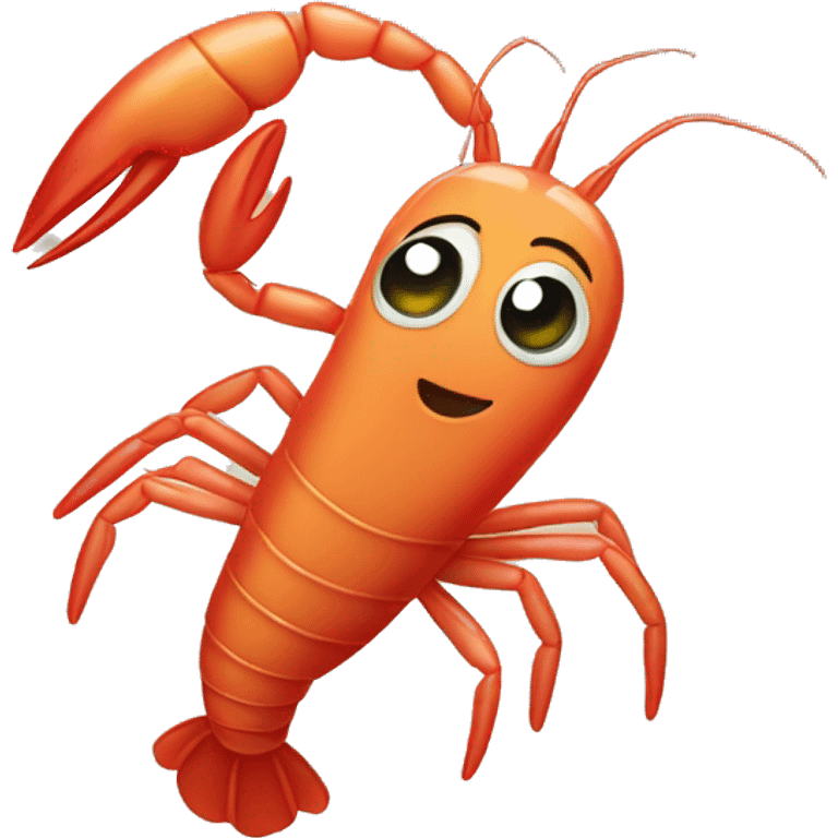 dancing shrimp emoji