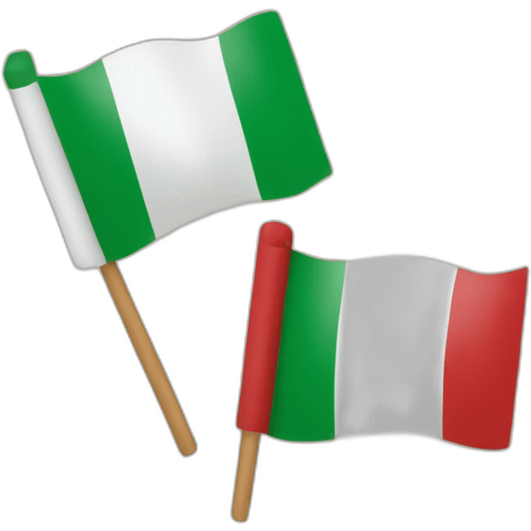 Sucette au drapeau de l'Italie emoji