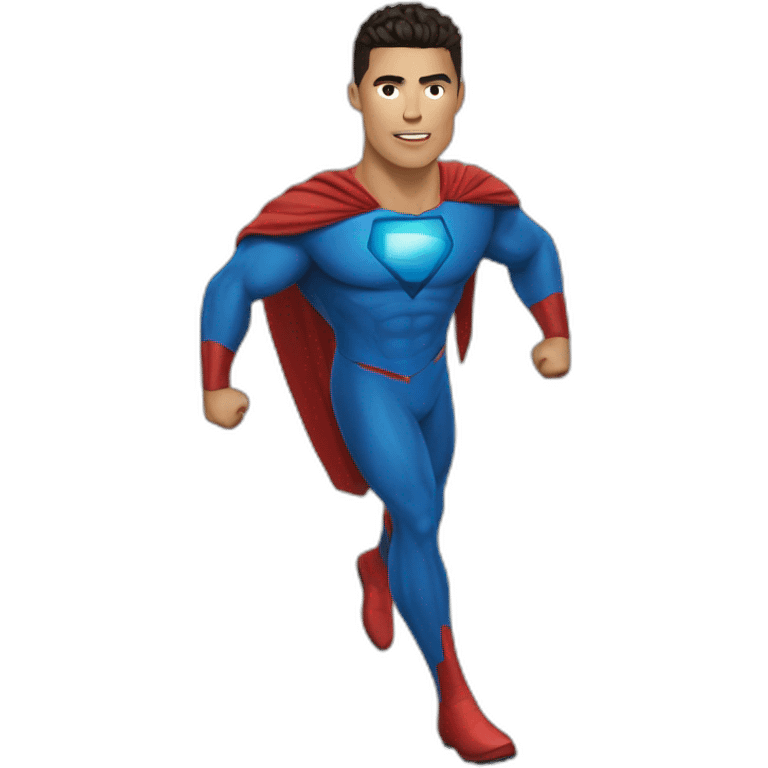 ronaldo super man emoji