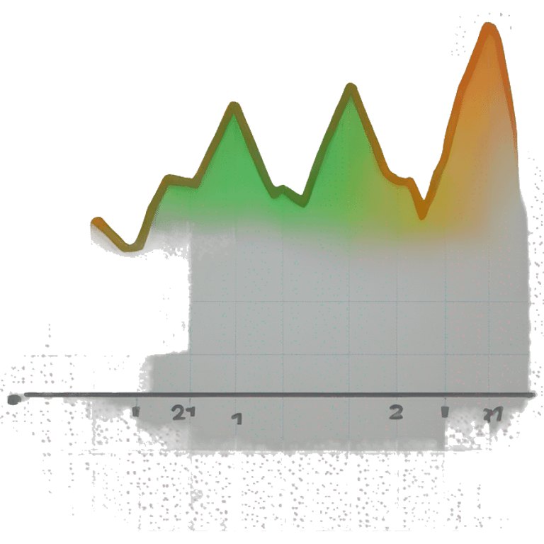 charts down  emoji